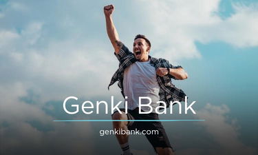 GenkiBank.com - Creative brandable domain for sale